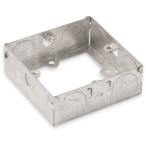 1 Gang Flush Steel Extension Box 25mm Depth