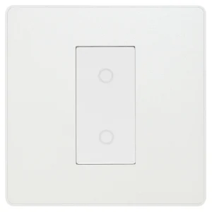 BG Evolve PCDCLTDM1W 200W Single Touch Dimmer Pearlescent White