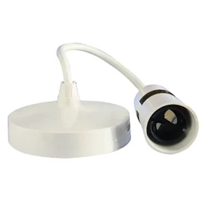 Capital Pendant Set BC HR 150mm White
