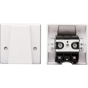 Connection Unit Cooker Outlet White