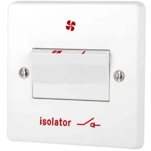 Crabtree 4017/1 3 Pole Fan Isolator