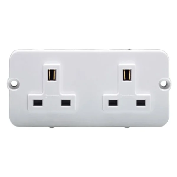 13A 2 Gang Single Pole Switched Socket Interior – Go Magpie – Trusted ...