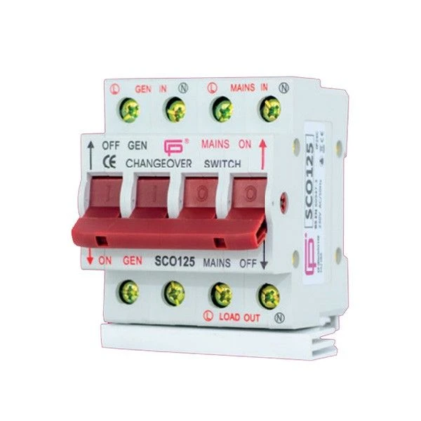 Fusebox SCO125SWB 1 Pole + Neutral Changeover Switch - Image 2