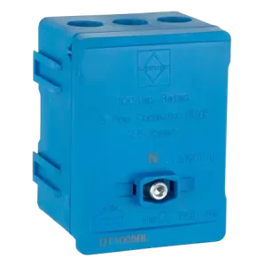 Distribution Terminal 100A 5 Way Blue