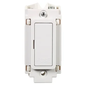 Fuse Unit c/w ASTA Certified Fuse Link 13A White