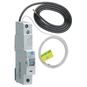 RCBO Single Pole Class A Type C 25A 30Ma 10Ka 1 Module