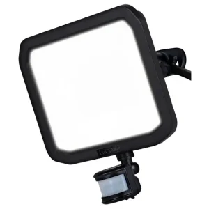 Castra Black Floodlight 200Mm 5400 Total Lm 4600 Useful Lm 50W Pir