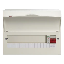 Wylex 13 Way Consumer Unit Main Switch 100A, Fixed Configuration, with SPD