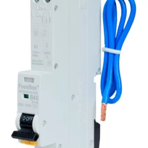 FuseBox AFDD RCBO 40A 30mA 1P+N Type A (AFDD064030B)