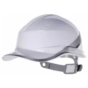 Delta Plus White Baseball Cap Shape Safety Helmet
