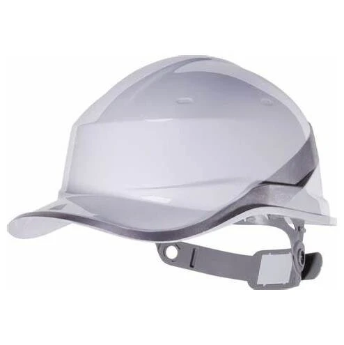 Delta Plus White Baseball Cap Shape Safety Helmet