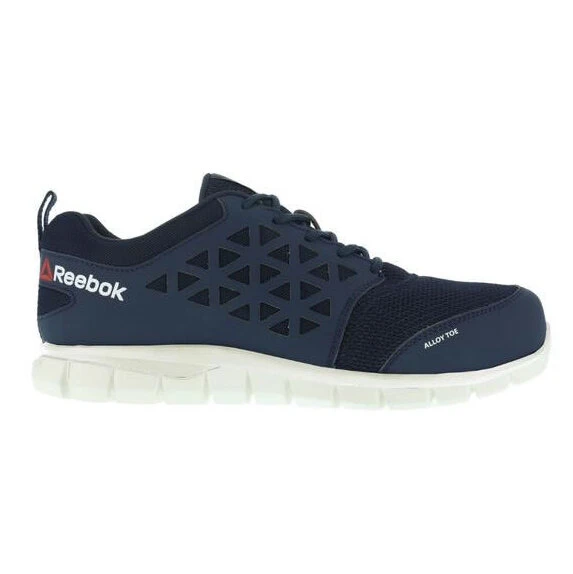 Blue Size 8 Reebok Men Excel Light S1P Safe Trainer - Image 2