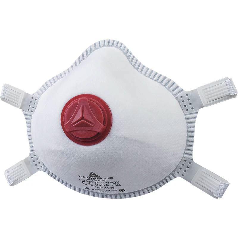 Respirator Mask Disposable Comfortable Valved FFP3 (Pack=5) - Image 2
