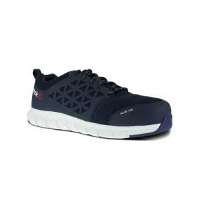 Blue Size 9 Reebok Men Excel Light S1P Safe Trainer