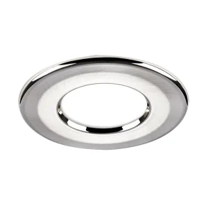 Bezel Rdl Twist Lock Round Brushed Steel