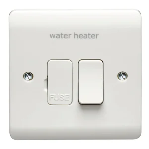 Crabtree 13A Double Pole Switched Fused Connection Unit White