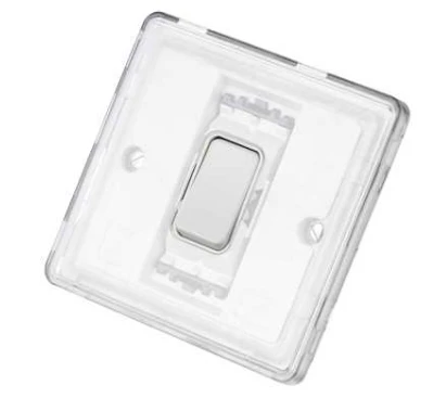 1 Gang Single Pole 2 Way 10A 86X86mm White Switch - Image 2