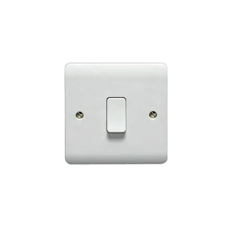 Crabtree 50A 1 Gang Double Pole Switch White