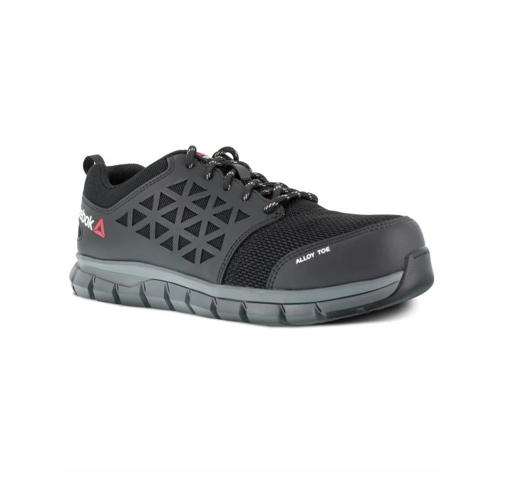 Black Size 10 Reebok Men Excel Light S1P Safe Trainer