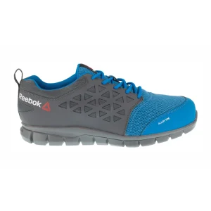 GREY/BLUE SIZE 8 REEBOK MEN EXCEL LIGHT S1P Safety Trainer