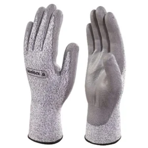 Delta Plus Gloves SOFTnocut Knitted Polyurethane Coated Palm Grey Size 10