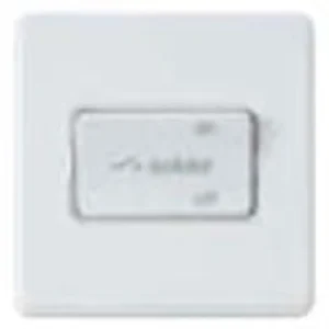 Front Plate For 3G Switch/3P Fan Isolator 86X86mm White