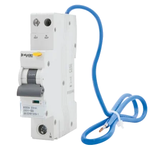 RCBO 16A 30mA C Curve True 6kA