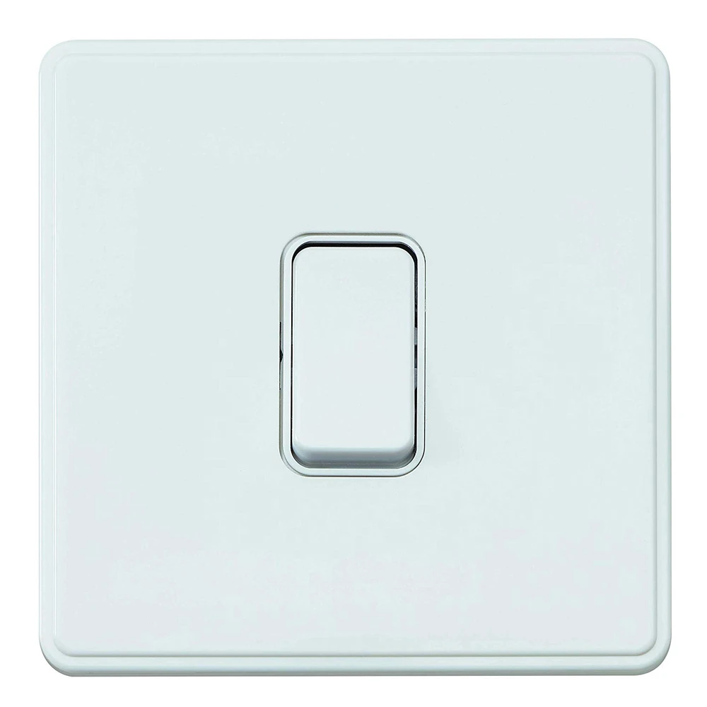 Switch 1 Gang SP 2 Way 20A White - Image 2