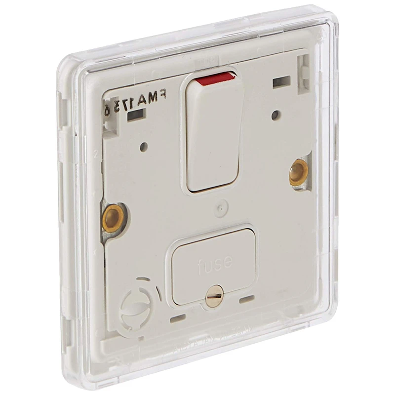 Connection Unit 1 Gang DP Switched 13A White