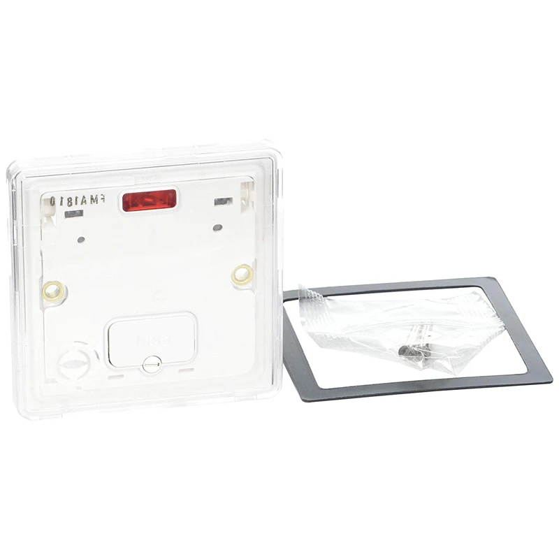 Connection Unit 1 Gang Unswitched Neon 13A White