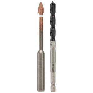 Bizline 2 Piece Glass & Tile Drill Bit Set 8mm