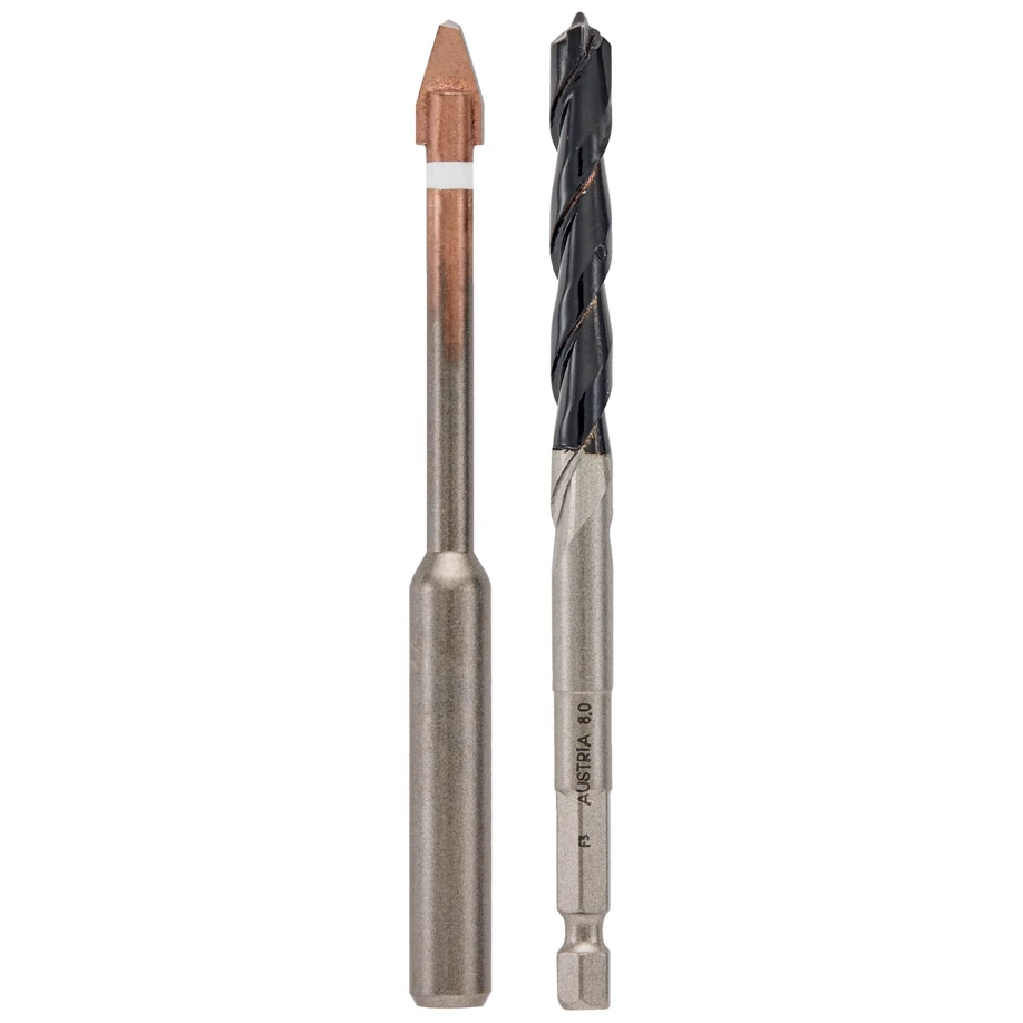 Bizline 2 Piece Glass & Tile Drill Bit Set 8mm - Image 2