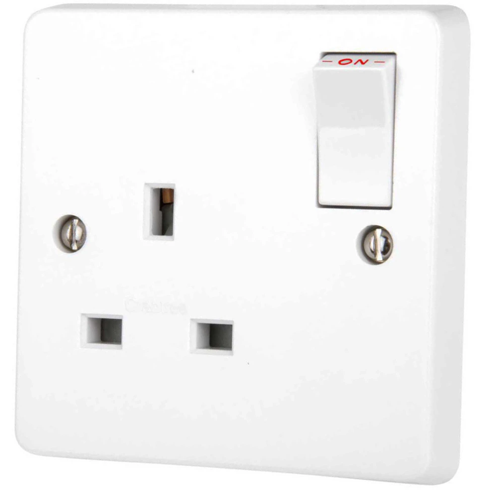 13A 1 Gang Double Pole Switched Socket - Image 2