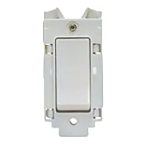 Rockergrid Grid Switch Retractive 10A White