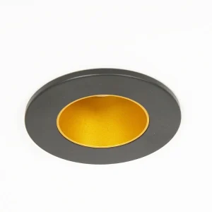 KSR KSRDL432 Qr Pro Black Bezel with Matt Gold Baffle