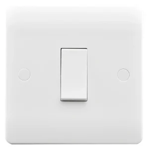 Verve HM2027 Plate Switch Gang Intermediate 10AX White