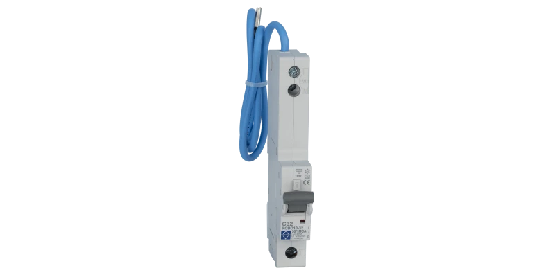 Lewden 10A Trip Curve C RCD Class A Residual Current 30mA 10kA RCBO - Image 2