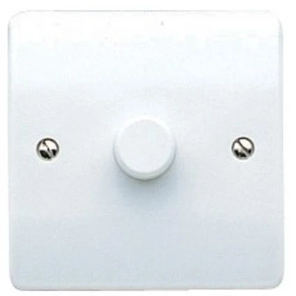 MK White Logic Plus 1 Gang Trailing Edge LED Dimmer Switch - Image 2