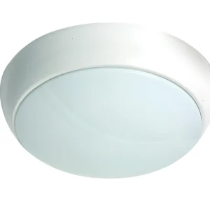 Portland 15W LED IP54 White Opal CF MW 840-850