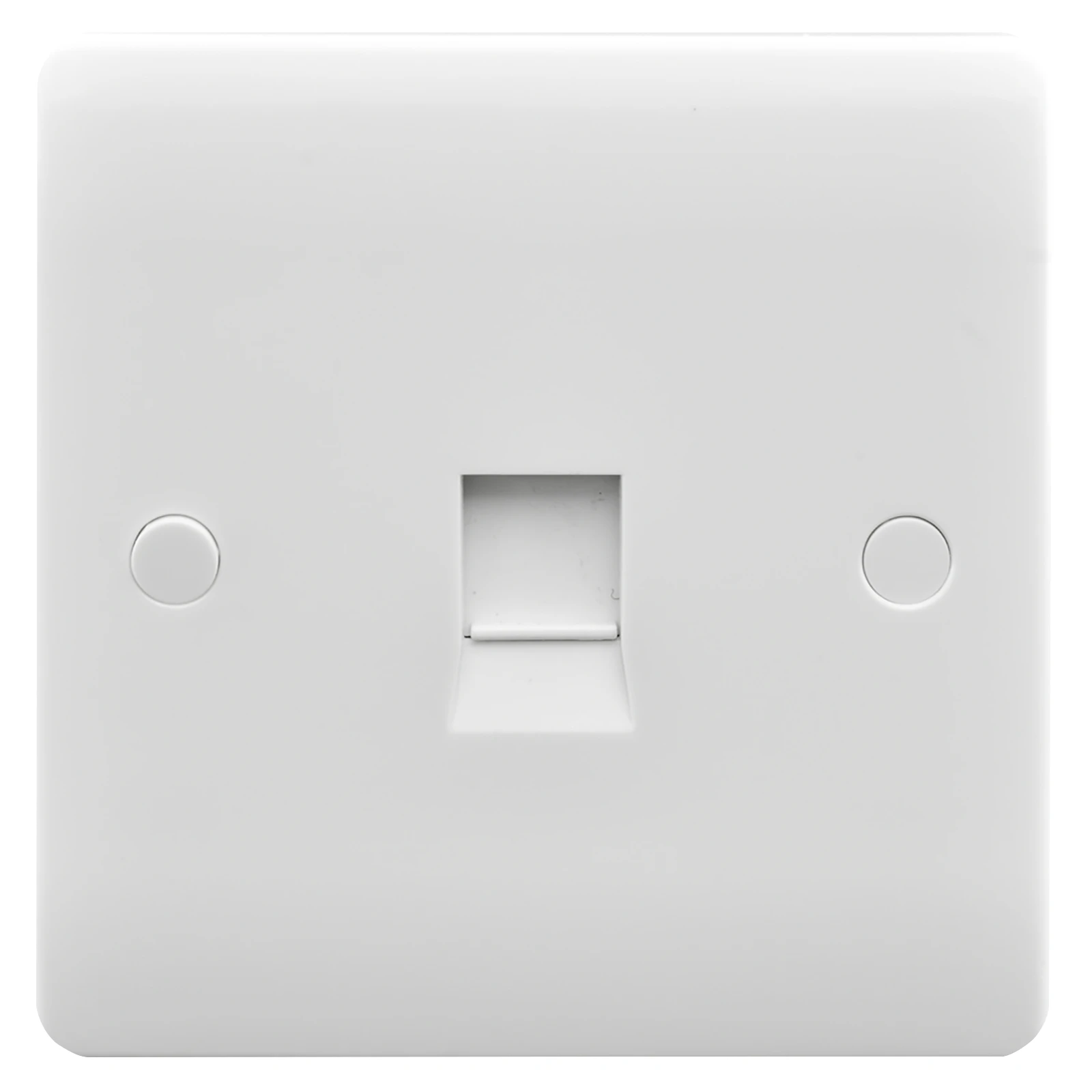 Verve HM2046 1 Gang RJ45 CAT5E Plate (Unshielded)