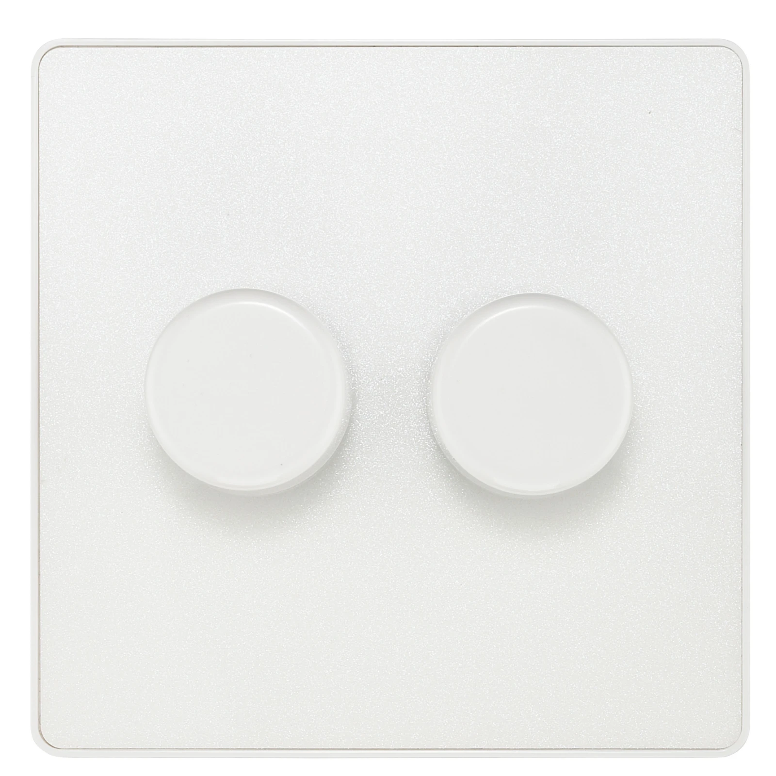 BG Evolve PCDCL82W 200W 2 Gang 2 Way Dimmer Push On/OFF (Trailing Edge) Pearlescent White - Image 2