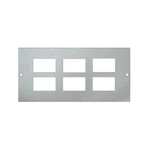 Tass STO289 6 Way Data Plate for Floor Box