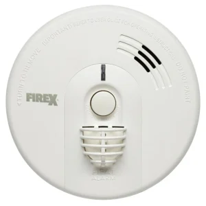 Kidde Firex Heat Alarm Hard Wired Rechargeable Battery Backup