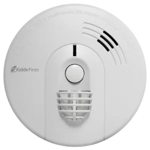 Kidde Firex 230V Mains Heat Alarm with Alkaline Battery 127mm