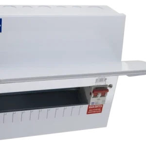 Lewden 266x353x106mm 100A 14+1 Modules PRO Main Switch Consumer Unit With Round Knockouts