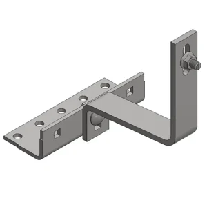 Valk Stainless Steel Roof Hook - Side (3 x Adjust) +