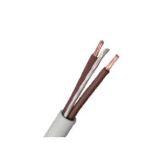 402100 4.0mm² White 300/500V Flexishield XLPE Cable 2-Core BS8436