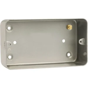 Box 2 Gang 40mm Metalclad