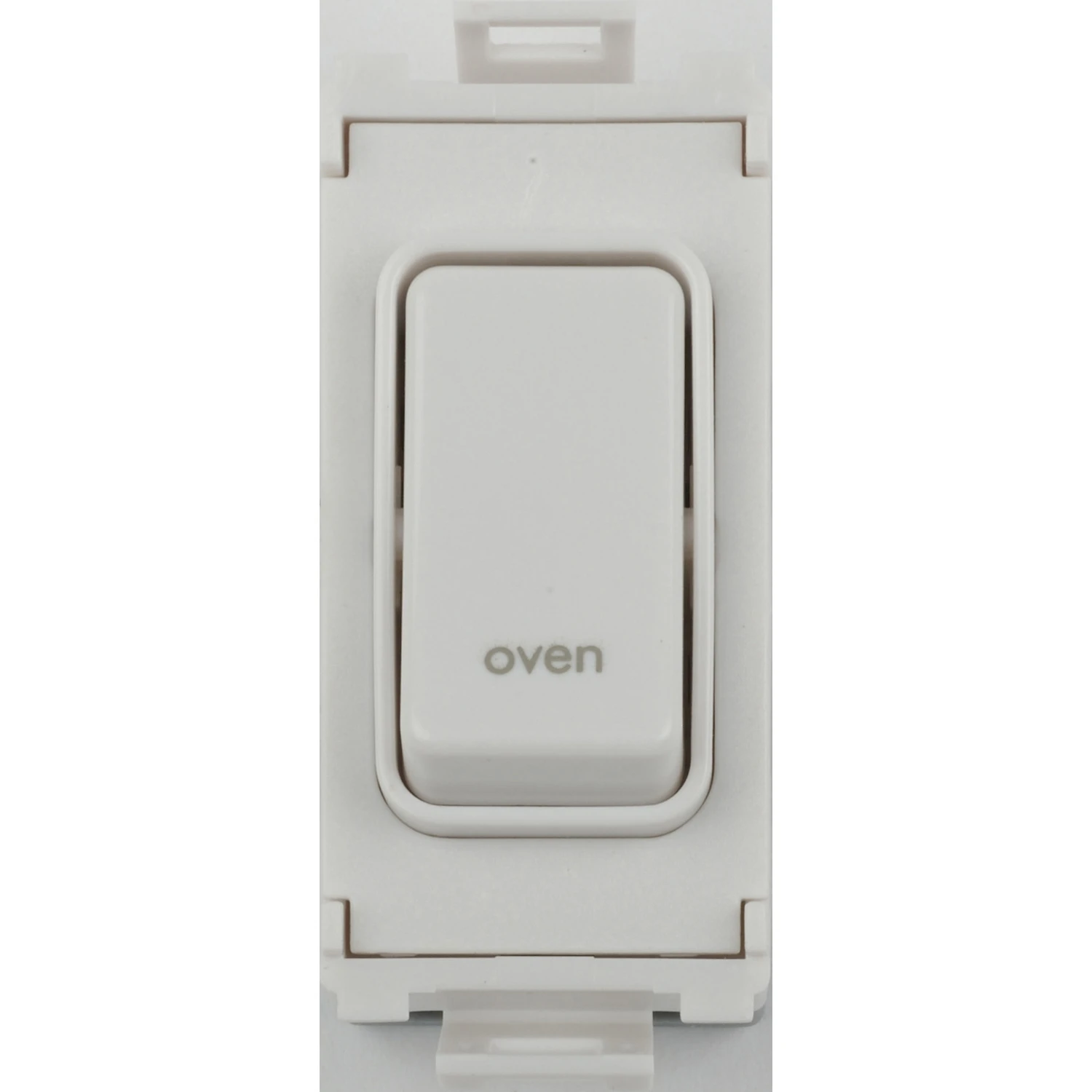 Ultimate Grid Switch Module 1-Gang 2-Pole 20A 230VAC Oven Marking White - Image 2