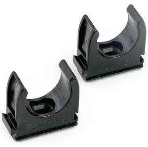 20mm Black PVC Clip